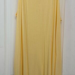 LuLaRoe Sunny Yellow Sleeveless Dress new without tags